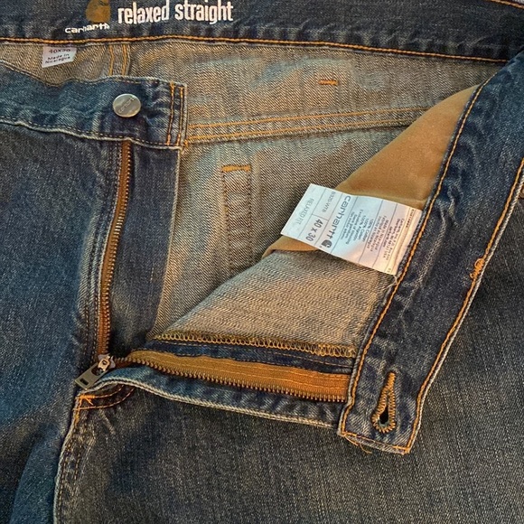 Men’s Carhartt Relaxed Straight 5 Pocket Jean - Picture 7 of 9